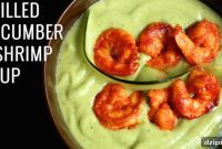 Cool Coastal Shrimp Avocado Cucumber Soup