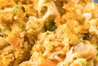 Comforting Turkey Stuffing Casserole