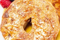 Maple Glazed French Toast Bagel