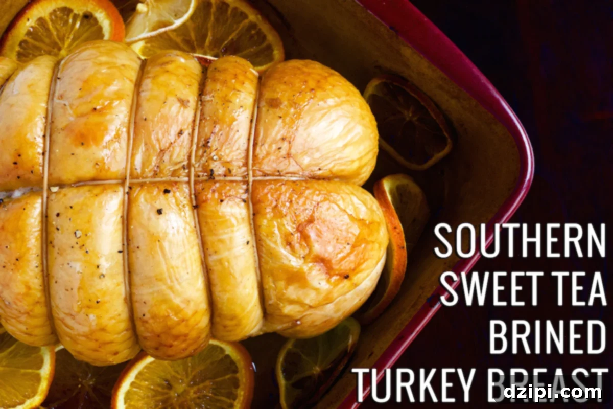 Sweet Tea Infused Southern Turkey Breast 1 featured 1668