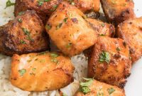 Air Fryer Salmon Poppers