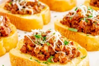 Sloppy Joe Texas Toast Melts