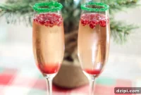 Sparkling Holiday Cheer: A Christmas Champagne Cocktail