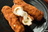 Golden Cheesy Chicken Fries