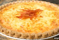 A Bacon Lover’s Dream Duck Egg Quiche