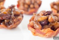 Bacon-Wrapped Baked Bean Bites