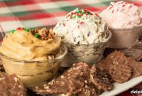 Christmas Sweet & Salty Dip Platter with Chocolate Potato Chips