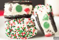 Ultimate Christmas Cookie Dough Stuffed Oreos
