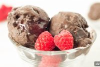 Decadent Raspberry Dark Chocolate Gelato