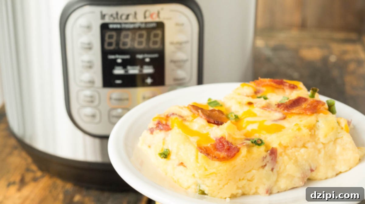 Instant Pot Loaded Potato Bake 1 featured 6209