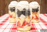Star-Spangled Angel Food Trifle Cups