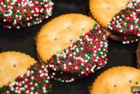 Sweet and Salty Christmas Rolo Ritz Treats