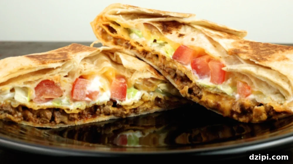 Taco Bell Crunchwrap Supreme Recipe - A detailed guide for a perfect copycat.