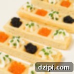 Caviar Waffle Sticks