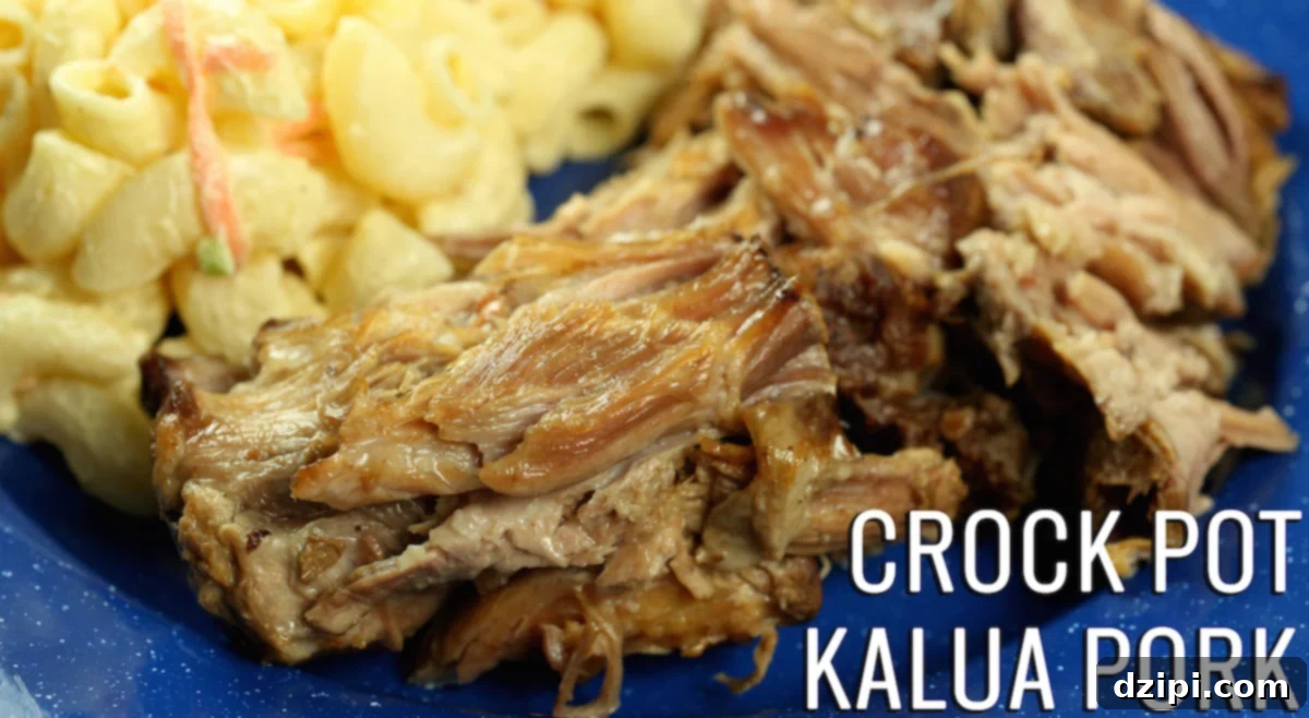 Crock Pot Kalua Pork Recipe