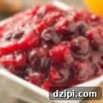Homemade Holiday Cranberry Compote Sauce Recipe thumbnail