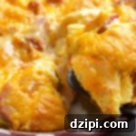 Ham and Cheese Croissant Casserole thumbnail