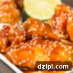 Sticky Honey Sriracha Wings 8 Fried Honey Sriracha Lime Wings Recipe