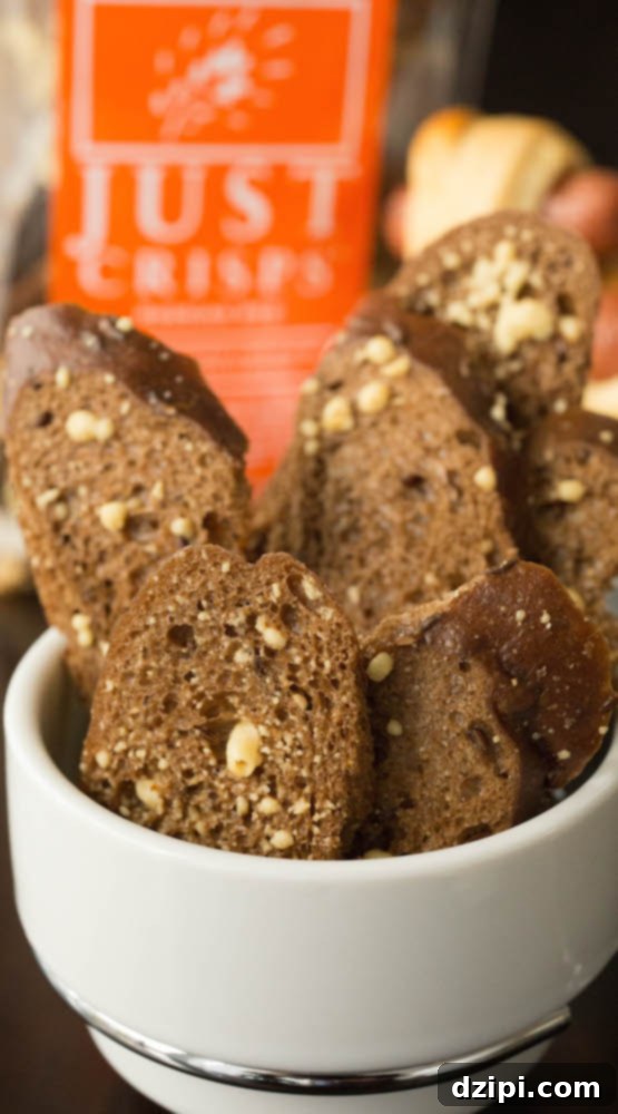 Close up of rye crisps.