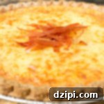 Bacon Lover's Duck Egg Quiche