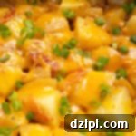Crockpot Cheese and Bacon Ranch Potatoes Recipe