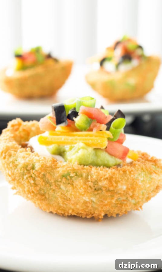 7 Layer Dip Stuffed Fried Avocados - Our Best Game Day Recipes