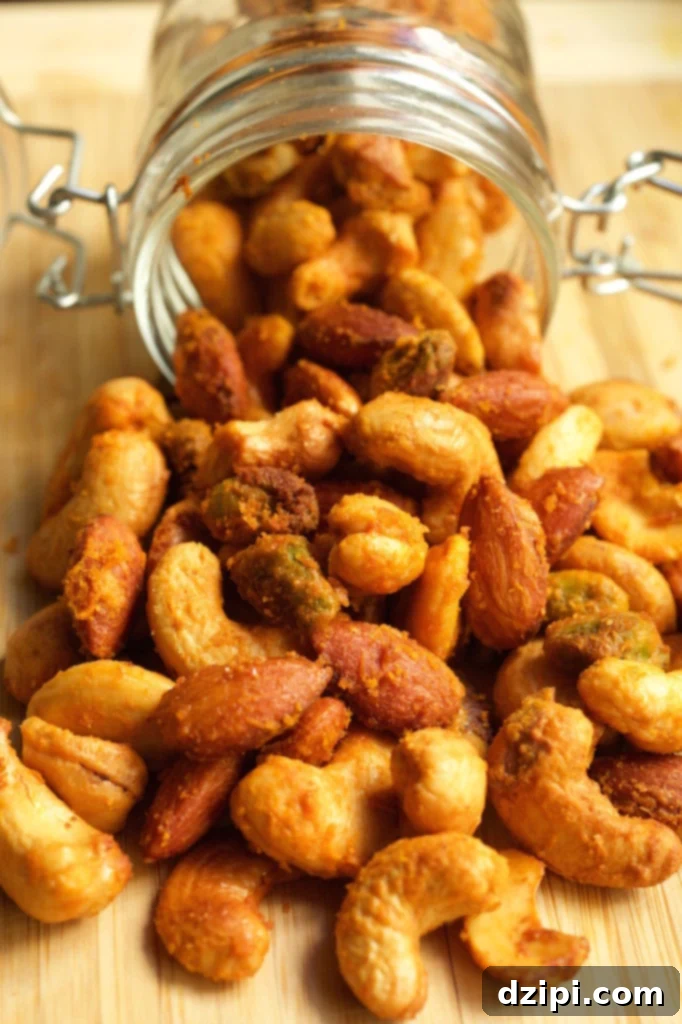 Buffalo Spiced Nuts Recipe - Game Day Recipes