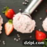 Thumbnail image for Strawberry Chocolate Chip Gelato recipe