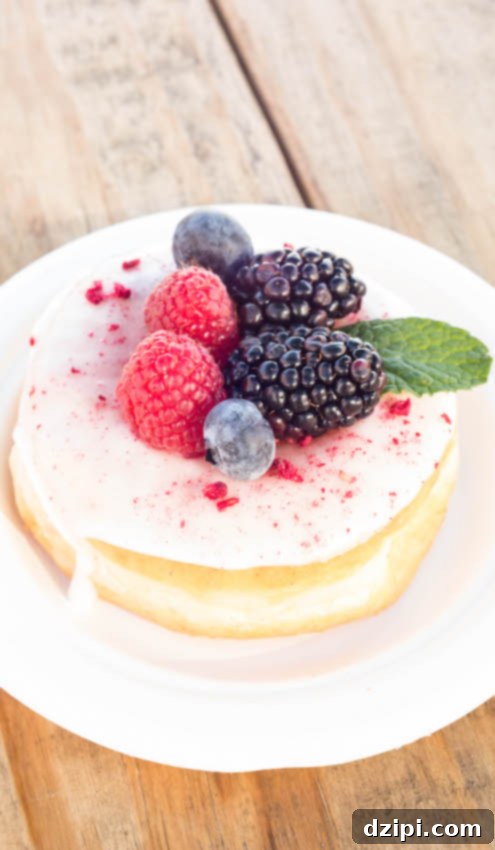 Donut Friend Polar Berry Club Donut at Smorgasburg LA