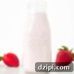 Homemade Strawberry Milk Recipe