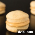 Gourmet Peanut Butter Macarons for Pups 7 Peanut Butter Dog Treat Macarons - A delicious and safe dog treat recipe