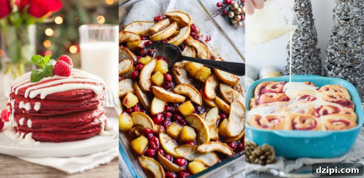 Christmas Breakfast Feast - Assortment of 20 Best Holiday Recipes