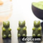Homemade Matcha Gummy Bears Recipe