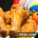 Secret Aardvark Wings Recipe, golden brown and saucy.