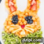Easter Bunny Fruit Tray