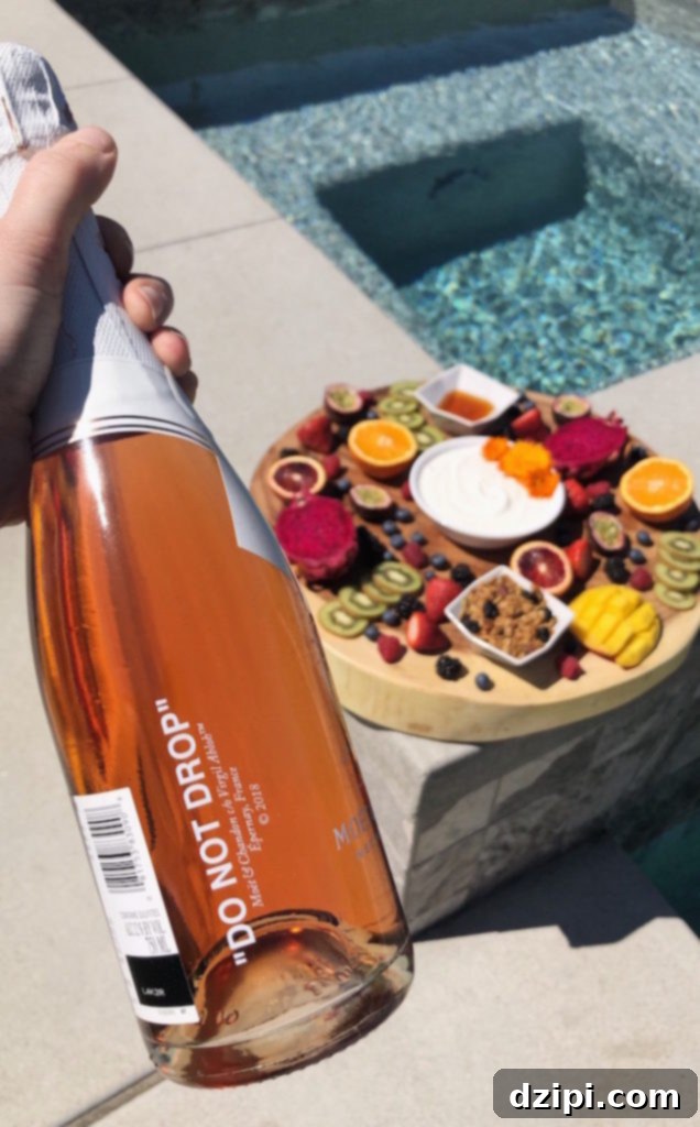 Coachella Eats and Sips 20 Coachella Food To Bring - Moet & Chandon Virgil Abloh Champagne Rosé: A Festive Morning Indulgence