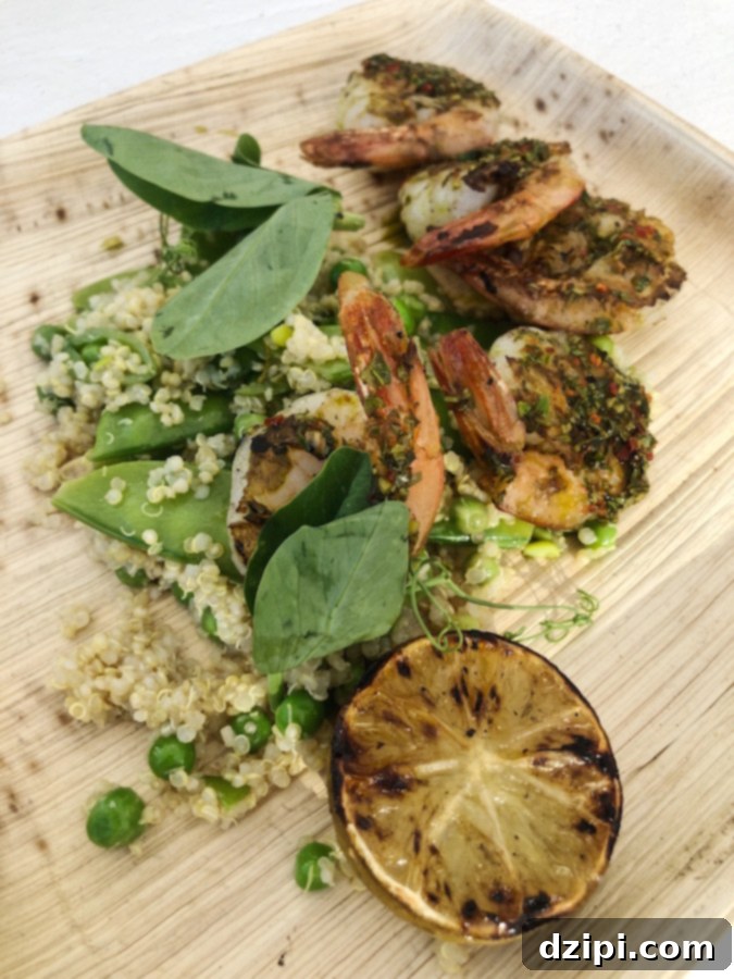 Coachella Eats and Sips 8 Coachella Food - Gwen - Grilled Shrimp: Perfectly Cooked and Seasoned