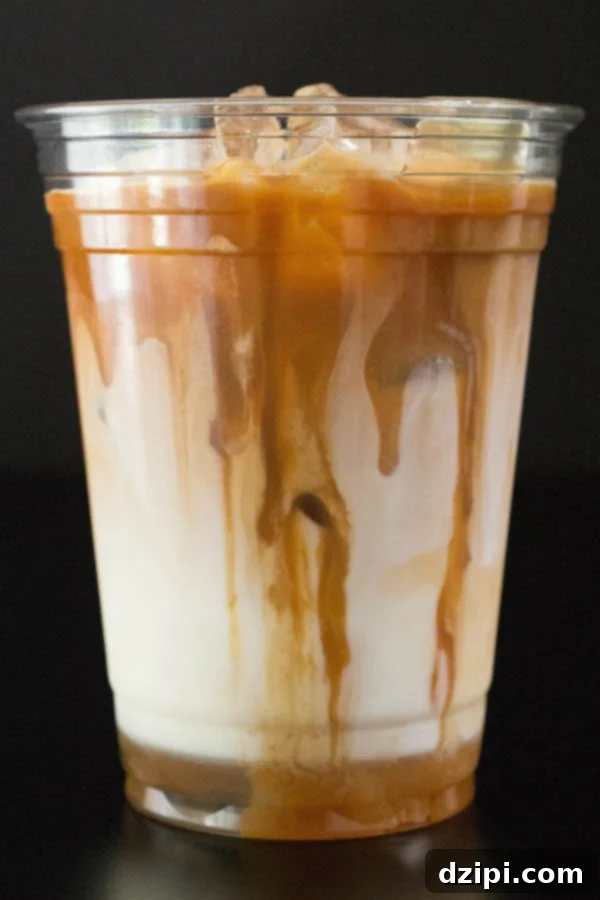 Homemade Starbucks Caramel Macchiato Recipe